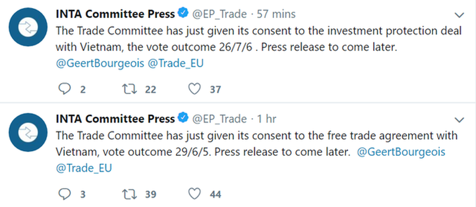 Ủy ban Thương mại EU thông qua EVFTA, người Việt sắp được mua hàng Châu Âu giá rẻ hơn - 1 Ủy ban Thương mại EU thông qua EVFTA, người Việt sắp được mua hàng Châu Âu giá rẻ hơn - 1