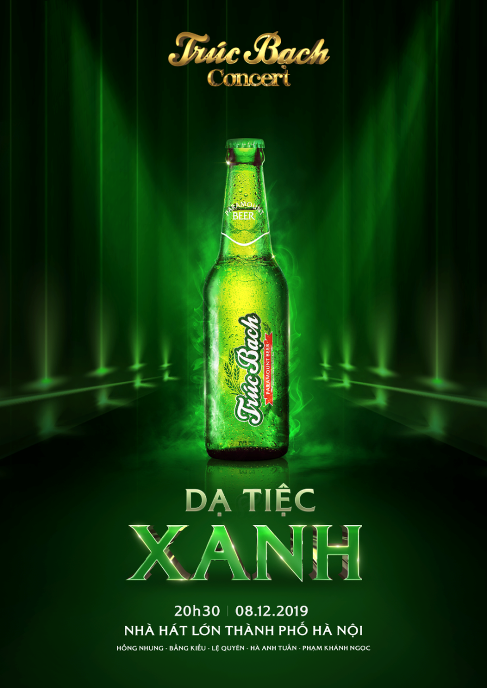 Trúc Bạch Concert - Dạ tiệc Xanh: Đêm nhạc đẳng cấp hội tụ những kiệt tác nghệ thuật đỉnh cao - 1 Trúc Bạch Concert - Dạ tiệc Xanh: Đêm nhạc đẳng cấp hội tụ những kiệt tác nghệ thuật đỉnh cao - 1