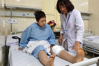 Phẫu thuật khớp gối cho “bông hồng thép” của đội tuyển bắn súng Việt Nam