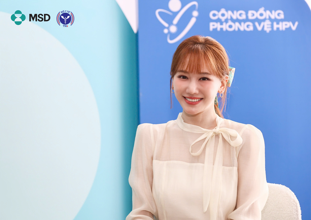 Hari Won tham gia chiến dịch “Vì một Việt Nam không gánh nặng bởi HPV” - 1 Hari Won tham gia chiến dịch “Vì một Việt Nam không gánh nặng bởi HPV” - 1