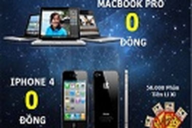 “Trúng thưởng đôi” tại Hotdeal.vn: bạn trúng MacBook, mình trúng iPhone