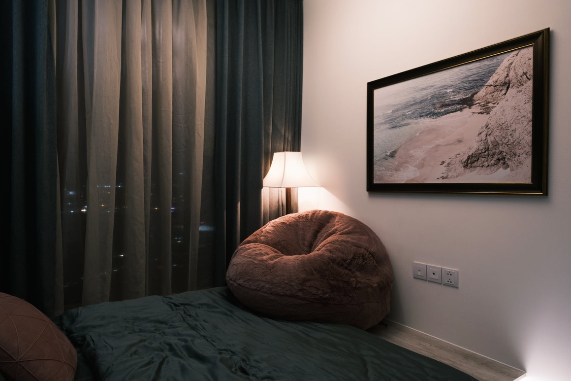 Ngắm căn hộ 60 m2 rộng và đẹp khó chê với nội thất có tông màu xanh lạ - 7 Ngắm căn hộ 60 m2 rộng và đẹp khó chê với nội thất có tông màu xanh lạ - 7