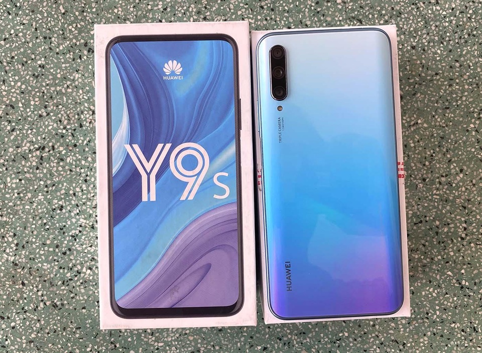 Đập hộp Huawei Y9s chính hãng camera trượt, pin khoẻ - 4 Đập hộp Huawei Y9s chính hãng camera trượt, pin khoẻ - 4