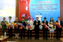 Thi tuyển chức danh lãnh đạo ĐH Quảng Nam và CĐ Kinh tế Kỹ thuật