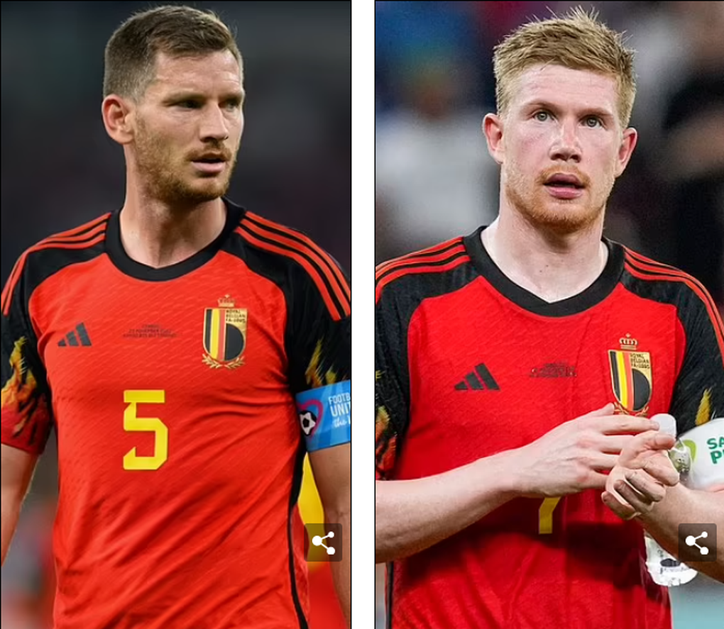 De Bruyne và Eden Hazard ẩu đả trong phòng thay đồ sau trận thua Morocco - 1 De Bruyne và Eden Hazard ẩu đả trong phòng thay đồ sau trận thua Morocco - 1