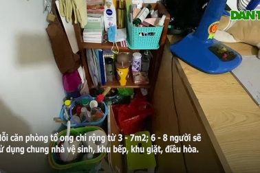 Cuộc sống trong những phòng trọ tổ ong 3m2, chỉ 1 người ở Hà Nội