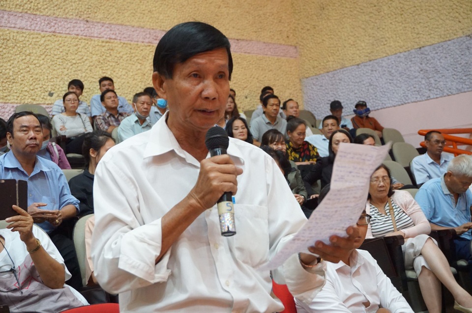 Người dân Thủ Thiêm mong có trọng tài khi tổ chức đối thoại - 2 Người dân Thủ Thiêm mong có trọng tài khi tổ chức đối thoại - 2