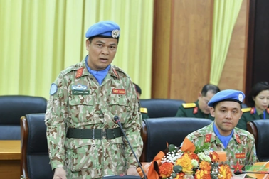 Chủ tịch nước cử 4 sĩ quan đi gìn giữ hòa bình ở châu Phi