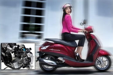 Động cơ Bule Core của Yamaha Grande - Công nghệ vượt trội