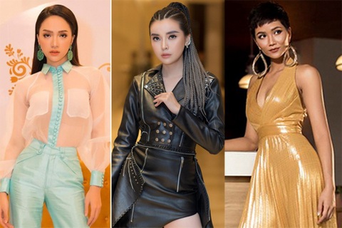 H’Hen Niê diện váy áo táo bạo; Thuỳ Dung - Đỗ Mỹ Linh xinh đẹp làm phù dâu