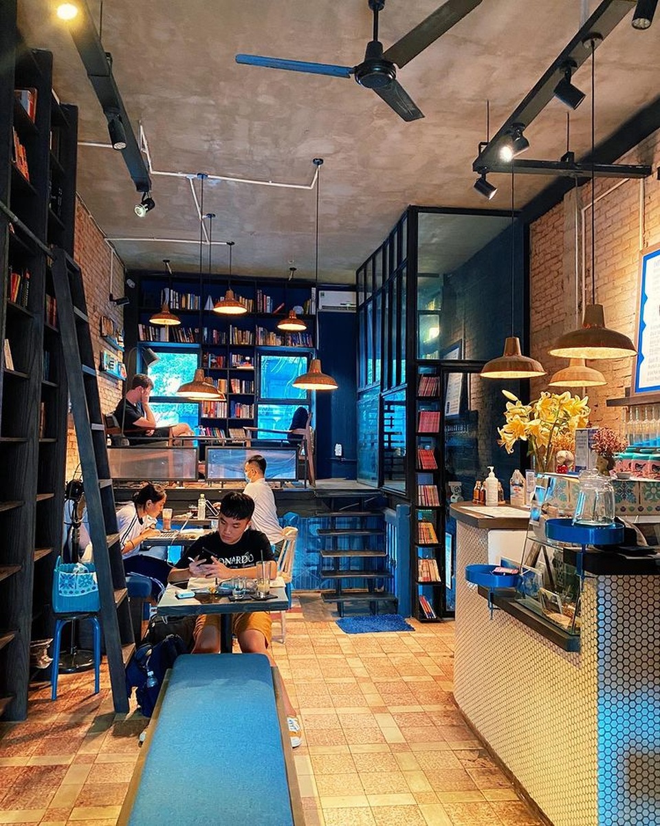 3 quán cà phê yên tĩnh, đẹp như thư viện thu nhỏ ở Sài Gòn - 3 3 quán cà phê yên tĩnh, đẹp như thư viện thu nhỏ ở Sài Gòn - 3