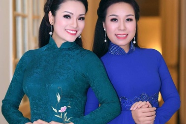 Sao Mai Thu Hà đọ vẻ đẹp duyên dáng bên Tân Nhàn