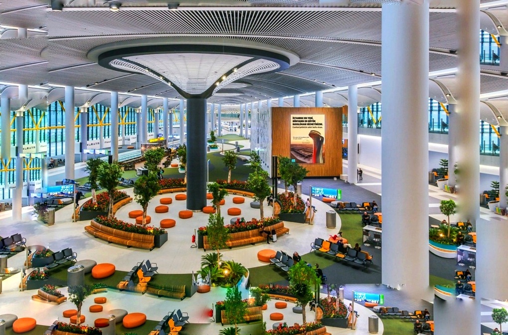 Khách Việt choáng ngợp sân bay 12 tỷ USD lớn nhất thế giới - 3 Khách Việt choáng ngợp sân bay 12 tỷ USD lớn nhất thế giới - 3