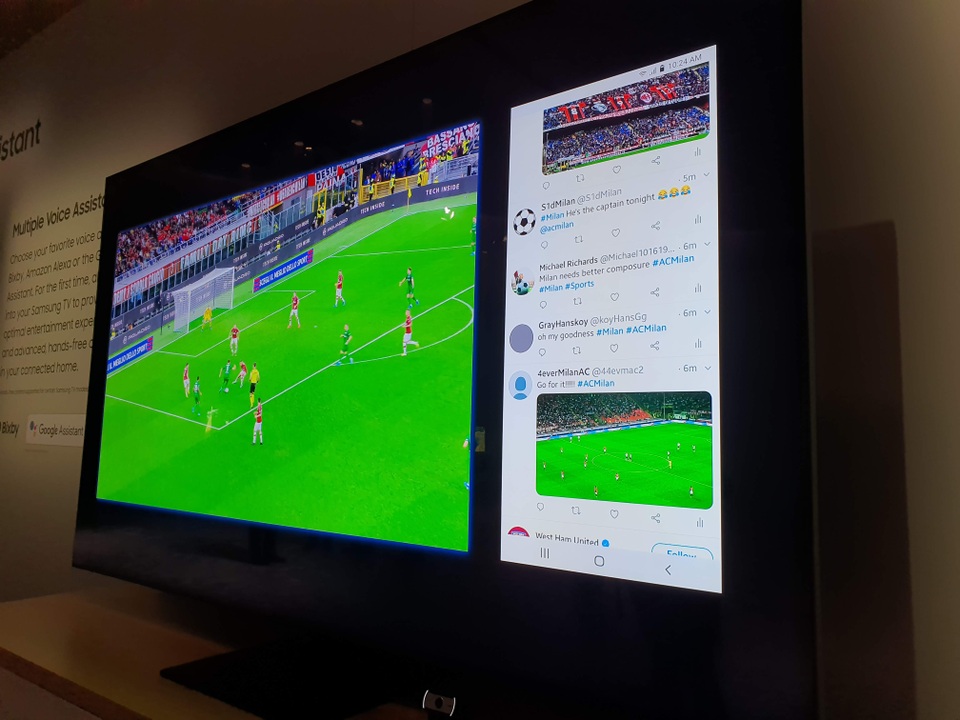 Cận cảnh TV 8K không viền màn hình của Samsung tại CES 2020 - 9 Cận cảnh TV 8K không viền màn hình của Samsung tại CES 2020 - 9