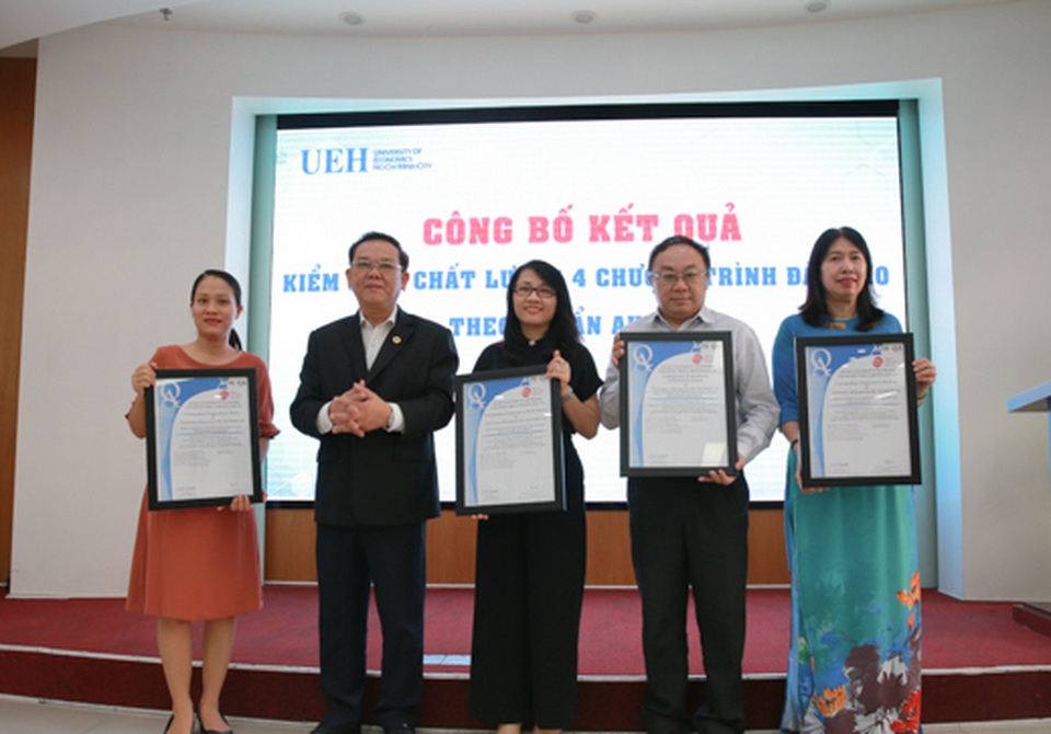 Thêm 4 ngành đào tạo ở ĐH Kinh tế TPHCM đạt chuẩn AUN - 1 Thêm 4 ngành đào tạo ở ĐH Kinh tế TPHCM đạt chuẩn AUN - 1