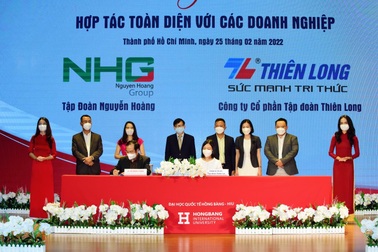 Thiên Long và Nguyễn Hoàng bắt tay phát triển toàn diện vì giáo dục