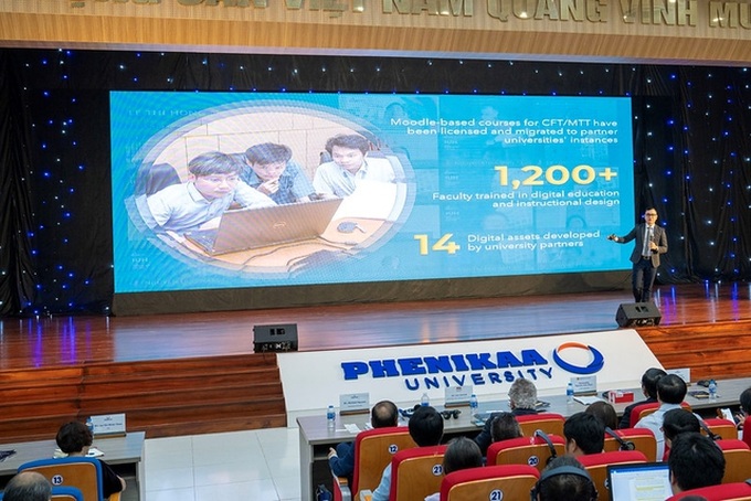 Hội nghị khoa học, công nghệ, kỹ thuật và toán học (STEMCON) thường niên lần thứ 8 tổ chức tại Hà Nội ngày 18/8.