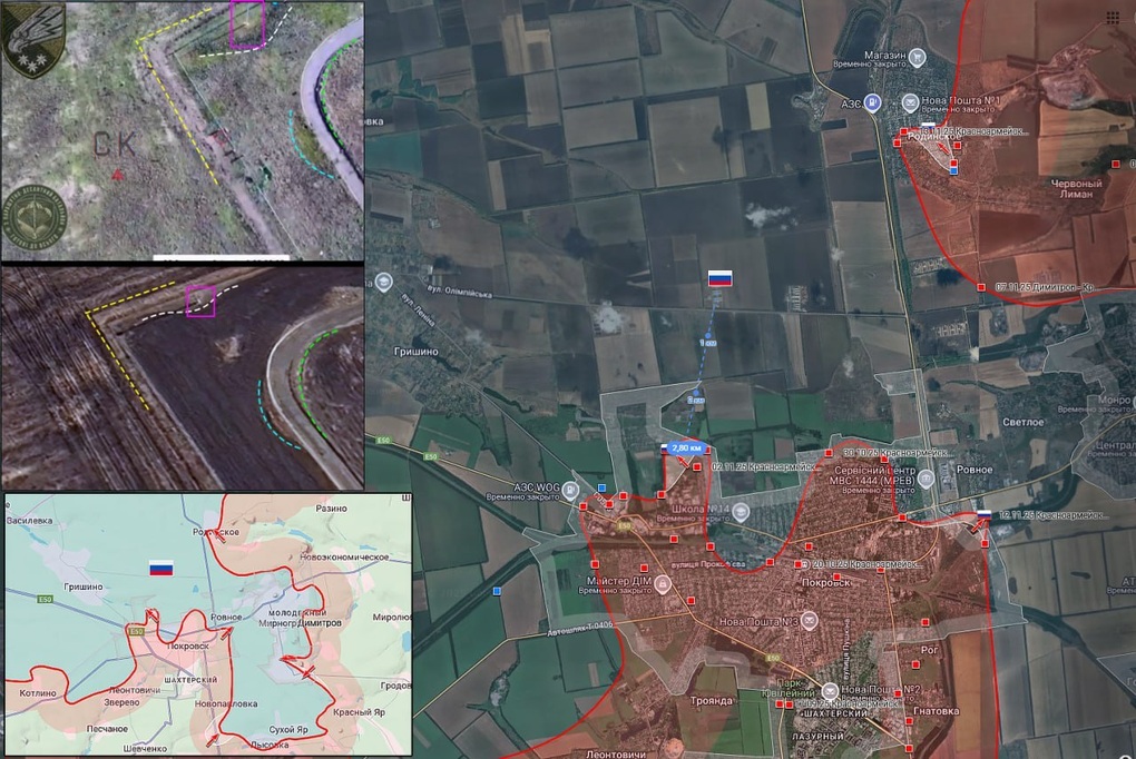 Chiến sự Ukraine 17/11: Nga tăng sức ép, Kiev nỗ lực giải vây Pokrovsk - 7 Chiến sự Ukraine 17/11: Nga tăng sức ép, Kiev nỗ lực giải vây Pokrovsk - 7