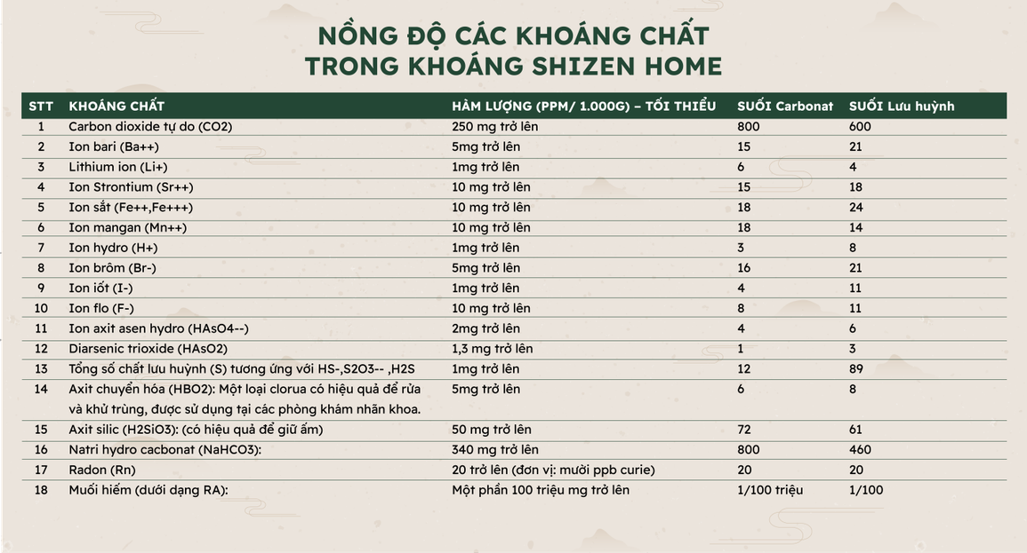 Công nghệ tạo khoáng nóng Nhật trong dự án Shizen Home - 3 Công nghệ tạo khoáng nóng Nhật trong dự án Shizen Home - 3