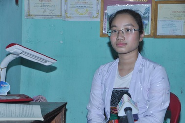 Cô học trò người dân tộc Mường đạt 27,75 điểm khối A