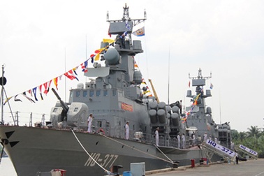 Hải quân có thêm 2 tàu pháo-tên lửa hiện đại