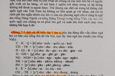 GS. Phạm Quang Tuấn: “Không cần thiết cải biên chữ Quốc ngữ của Việt Nam”