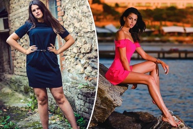 Cô gái trẻ lột xác sau khi giảm cân, trở thành người mẫu, đi thi Hoa hậu