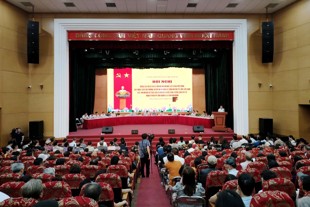 Hà Nội thu hồi 60.000m2 đất quận Thanh Xuân làm đường vành đai 2,5 - 1 Hà Nội thu hồi 60.000m2 đất quận Thanh Xuân làm đường vành đai 2,5 - 1