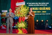 Trường Cao đẳng Quảng Nam khai giảng năm học đầu tiên