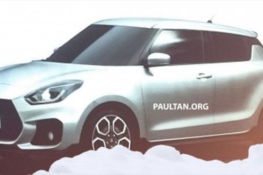 Hé lộ hình ảnh Suzuki Swift thế hệ mới