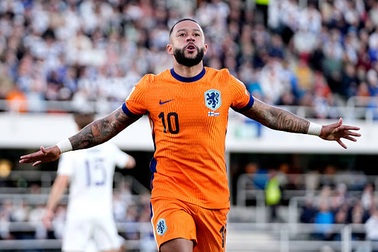 Depay lập kỷ lục, Hà Lan thắng 8-0 ở vòng loại World Cup 2026