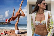 Izabel Goulart - bạn gái thủ môn tuyển Đức khoe bụng "sáu múi" tại Cannes