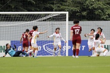 U17 nữ Việt Nam thắng đậm Palestine ở vòng loại châu Á