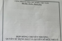 Đất đang làm thủ tục sang tên có được phép chuyển nhượng?