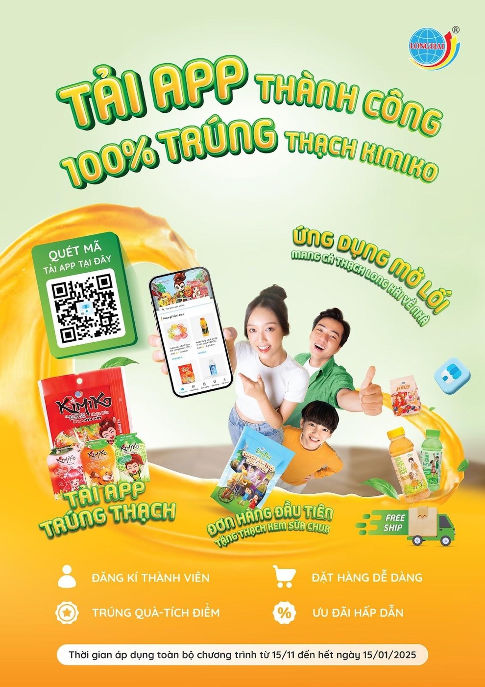 Thạch Long Hải ra mắt ứng dụng mua hàng: bắt kịp xu hướng tiêu dùng số - 1 Thạch Long Hải ra mắt ứng dụng mua hàng: bắt kịp xu hướng tiêu dùng số - 1