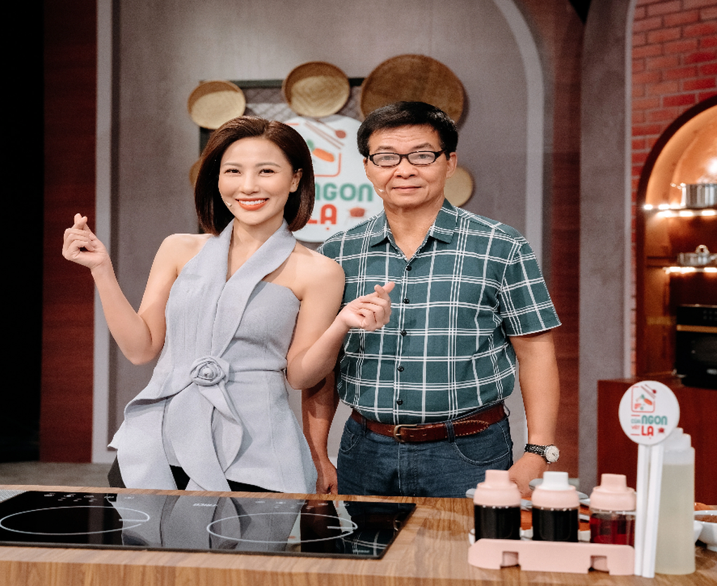 Hoa hậu Ngọc Hân hào hứng tham gia chương trình Của ngon vật lạ - 3 Hoa hậu Ngọc Hân hào hứng tham gia chương trình Của ngon vật lạ - 3