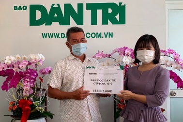 Bạn đọc ủng hộ người cha ung thư nuôi con suy thận hơn 124 triệu đồng