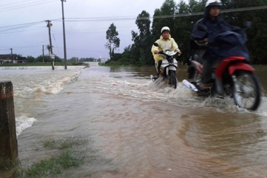 Các tỉnh Nam Trung Bộ tiếp tục có mưa lớn