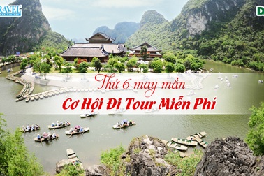 Cơ hội vàng du lịch miễn phí với “Thứ sáu may mắn”