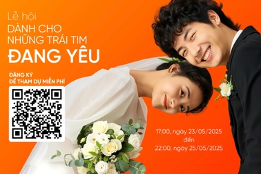 Gần 80 thương hiệu tham gia Vietnam Wedding Fest 2025 - Lễ hội ngành cưới Việt Nam