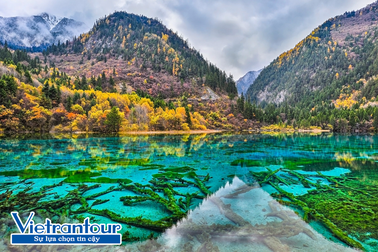 Sắc màu thu Tứ Xuyên