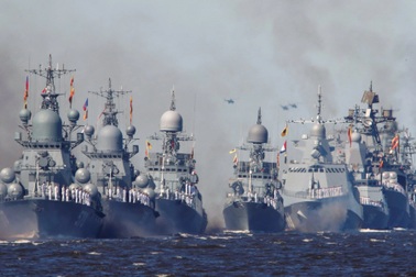 24 tàu chiến Nga tập trận ngoài khơi Nhật Bản