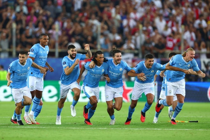 Đánh bại Sevilla, Man City giành Siêu cúp châu Âu - 2