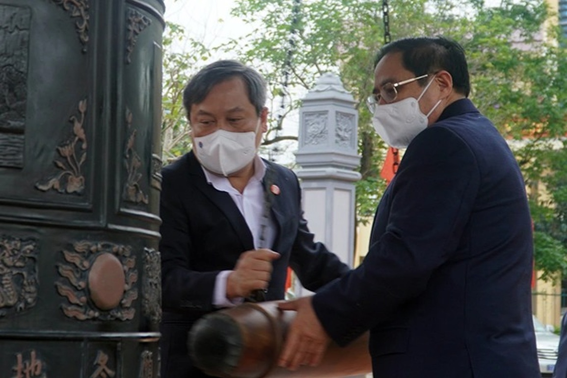 Thủ tướng dự Lễ kỷ niệm 110 năm Ngày sinh Đại tướng Võ Nguyên Giáp - 5 Thủ tướng dự Lễ kỷ niệm 110 năm Ngày sinh Đại tướng Võ Nguyên Giáp - 5