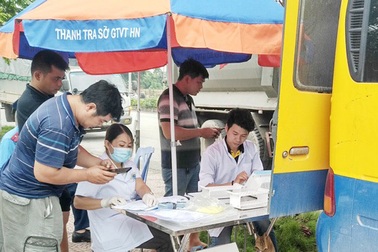 Hà Nội phát hiện nhiều lái xe dương tính với ma túy