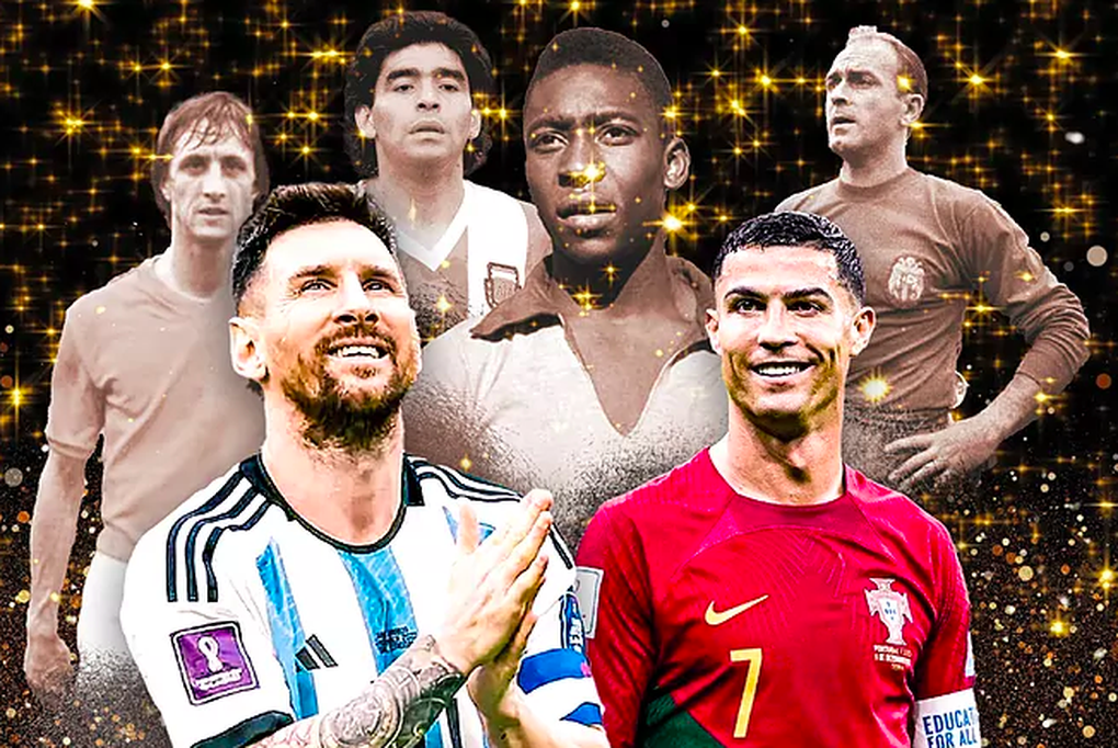 Messi's position in the list of World Cup legends - 1