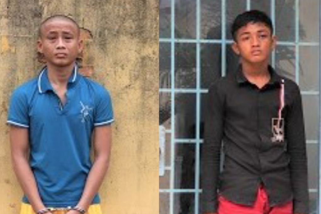 Băng cướp dùng súng bắn bi, xịt hơi cay chống trả bị hại - 1 Băng cướp dùng súng bắn bi, xịt hơi cay chống trả bị hại - 1