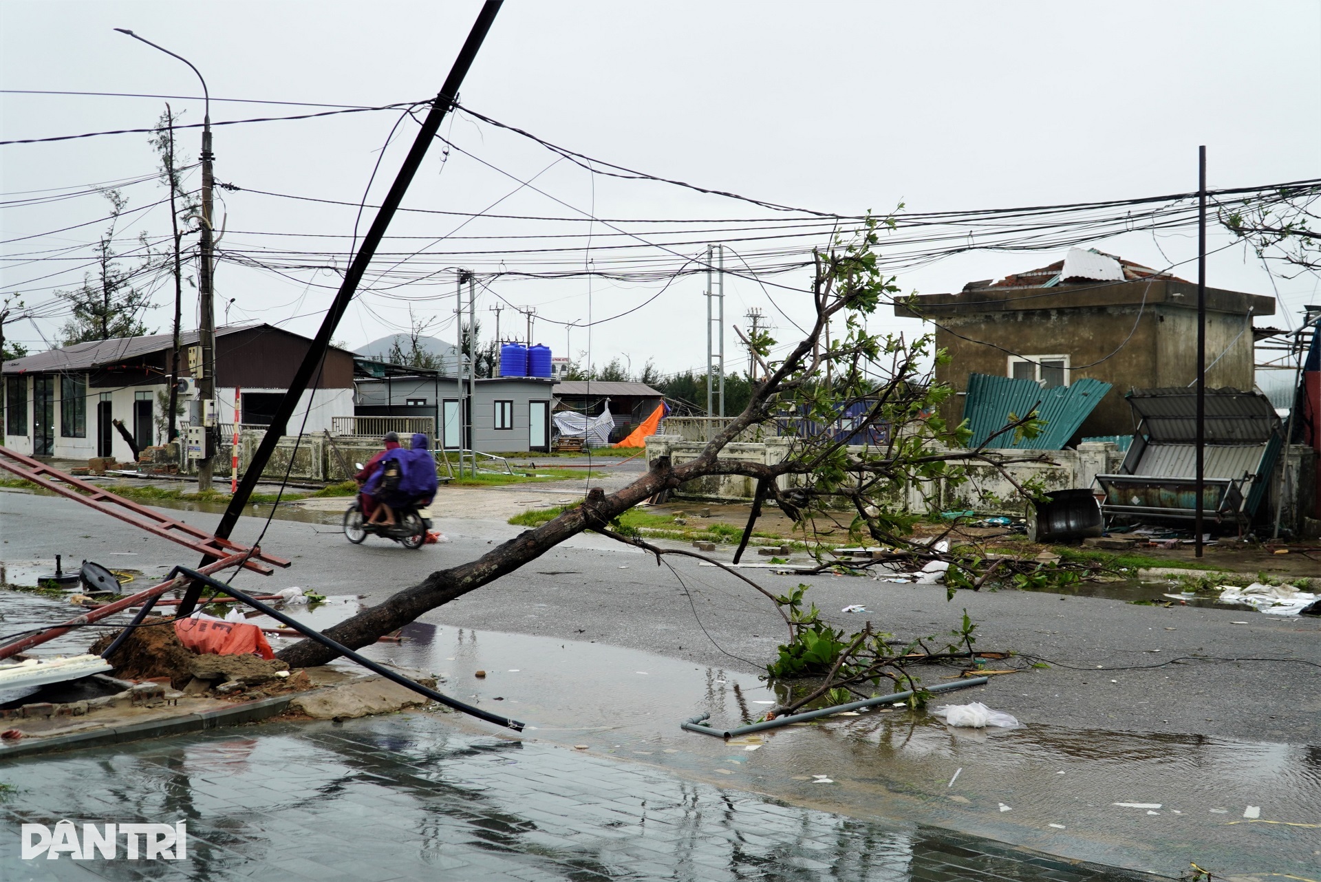 Khu du lịch biển Thiên Cầm tan hoang, nhiều nhà hàng đổ sập sau bão Bualoi - 4 Khu du lịch biển Thiên Cầm tan hoang, nhiều nhà hàng đổ sập sau bão Bualoi - 4