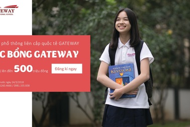 “Học bổng Gateway” dành cho học sinh từ lớp 1 tới lớp 8 tại Hà Nội, Hải Phòng