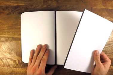 Vở từ giúp dễ dàng "tháo, lắp" trang